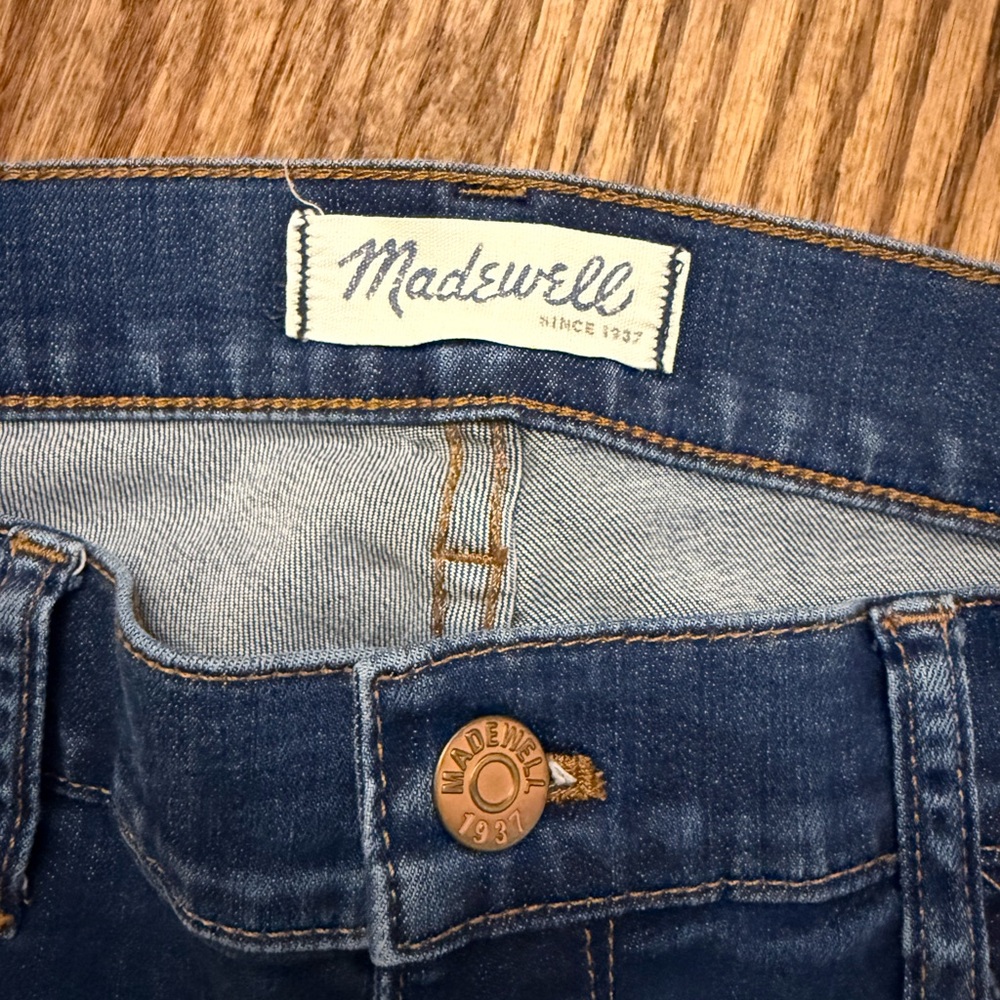 Madewell skinny skinny crop jeans